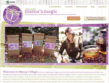 Tablet Screenshot of mamas-magic.com